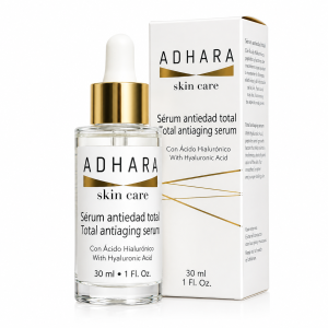 ADHARA® Anti-Aging Total veido serumas su peptidais ir hialurono rūgštimi, 30 ml