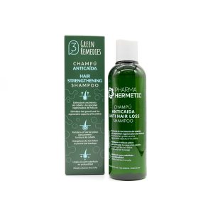 Pharma Hermetic Green Remedies šaknis stiprinantis šampūnas, 200 ml