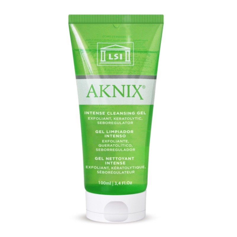AKNIX® Intense Cleansing Gel – intensyvus gelinis prausiklis probleminei odai, 100ml