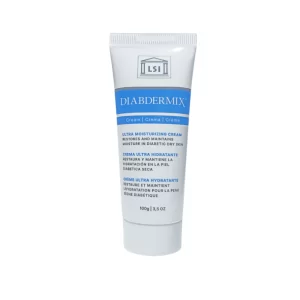 LSI DIABDERMIX® Ultra Moisturizing Cream intensyviai drėkinantis kremas diabetinei sausai odai, 100g