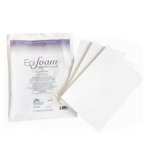 EpiFoam silikoniniu sluoksniu dengti putų įdėklai pooperacinei priežiūrai, 3 vnt.