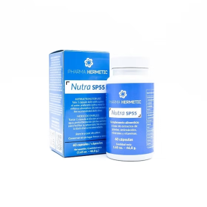 Pharma Hermetic Nutra SP55 maisto papildas plaukams ir nagams, 60 kapsulių